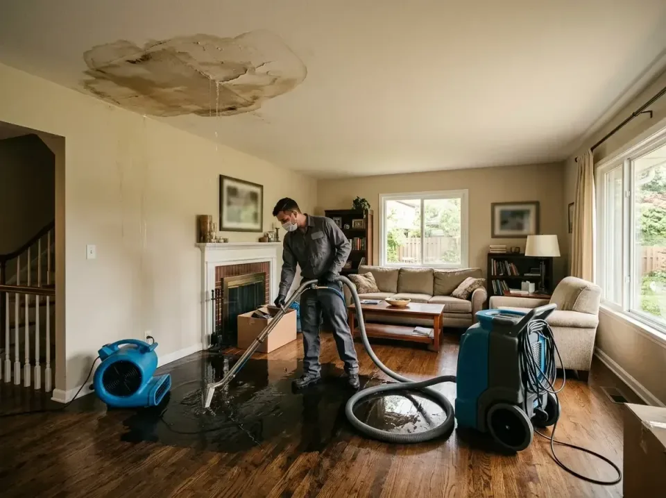 attic-pipe-burst-ceiling-drip-008 — frequently asked questions, Water Damage Restoration & Carpet Care in Novato, CA
